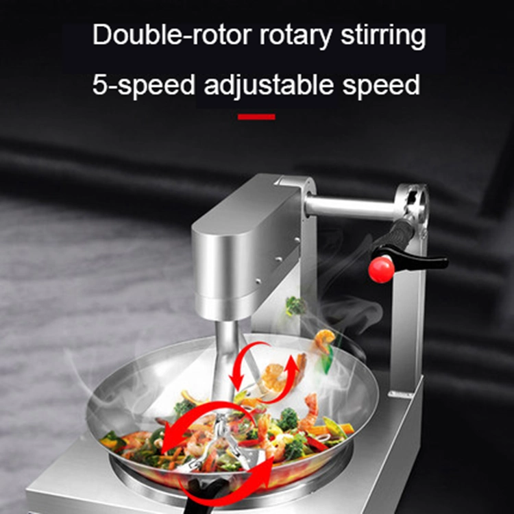 Restaurant Fried Rice Machine Rotating Smart Robot Cooker Wok Chef Automatic Cooking Machine for Hotel Intelligent Cooking Robot